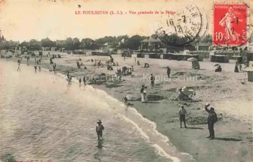 AK / Ansichtskarte LE POULIGUEN Saint-Nazaire 44 Loire-Atlantique Vue générale de la plage