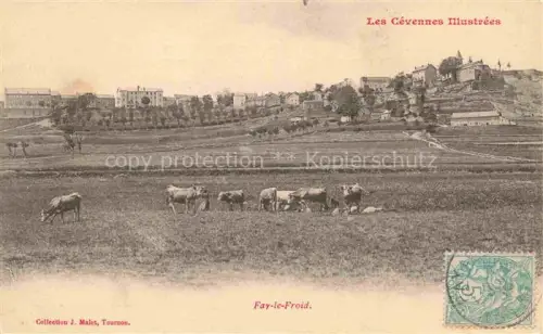 AK / Ansichtskarte Fay-le-Froid LOUHANS 71 Saone-et-Loire Vue générale