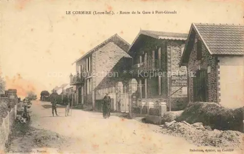AK / Ansichtskarte Le Cormier La Plaine-sur-Mer 44 Loire-Atlantique Route de la Gare à Port-Girault