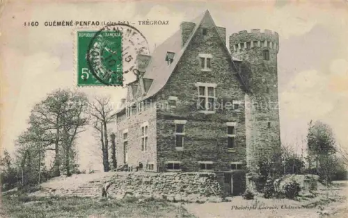 AK / Ansichtskarte Guemene-Penfao Chateaubriant 44 Loire-Atlantique Trégroaz Château