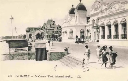 AK / Ansichtskarte LA-BAULE-SUR-MER La-Baule-les-Pins 44 Le Casino Architecte Ferd. Ménard