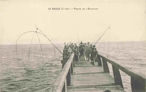 AK / Ansichtskarte LA-BAULE-SUR-MER La-Baule-les-Pins 44 Pointe de l'Estacade des pêcheurs