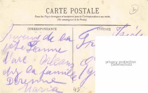 AK / Ansichtskarte ORLEANS 45 Loiret Fête de Jeanne d'Arc Procession devant la cathédrale