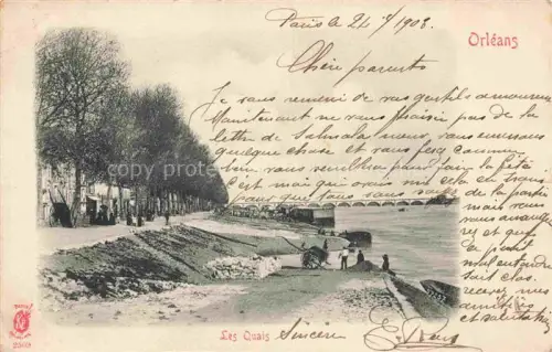 AK / Ansichtskarte ORLEANS 45 Loiret Les quais