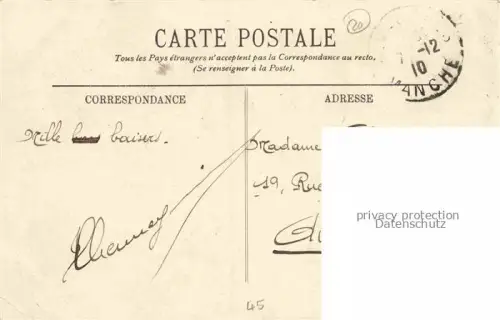 AK / Ansichtskarte ORLEANS 45 Loiret Rue Jeanne d'Arc et la cathédrale