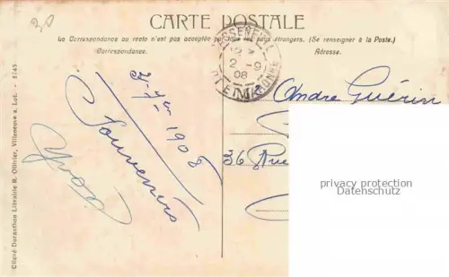 AK / Ansichtskarte Casseneuil Villeneuve-sur-Lot 47 Lot-et-Garonne Vue sur la Lède
