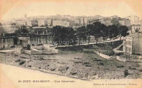 AK / Ansichtskarte St-Just-Malmont Yssingeaux 43 Haute-Loire Vue générale