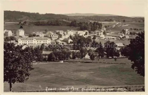 AK / Ansichtskarte Tence Yssingeaux 43 Haute-Loire Vue panoramique Quartier de la Gare