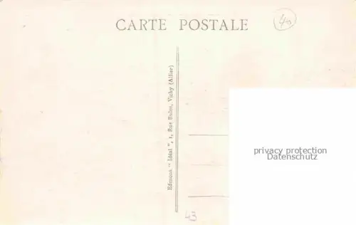 AK / Ansichtskarte Arvant Bournoncle-Saint-Pierre BROIUDE 43 Haute-Loire Vue intérieure de la gare