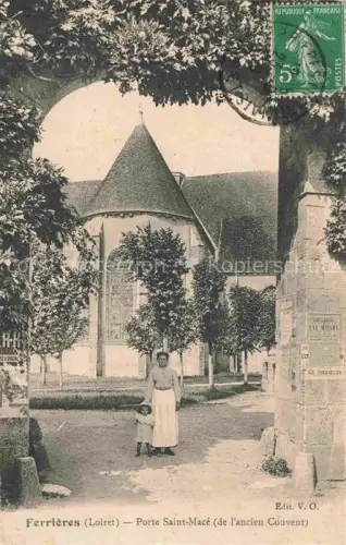 AK / Ansichtskarte Ferrieres-en-Gatinais Montargis 45 Loiret Porte Saint-Macé de l'ancien couvent