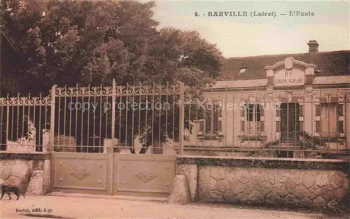 AK / Ansichtskarte Barville-en-Gatinais Pithiviers 45 Loiret Ecole