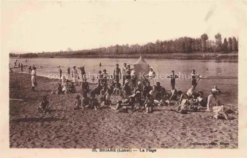 AK / Ansichtskarte Briare-le-Canal Montargis 45 Loiret La plage
