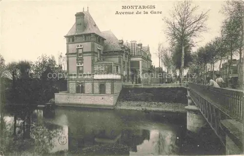 AK / Ansichtskarte MONTARGIS 45 Loiret Avenue de la Gare