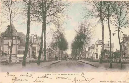 AK / Ansichtskarte MONTARGIS 45 Loiret Avenue de la Gare
