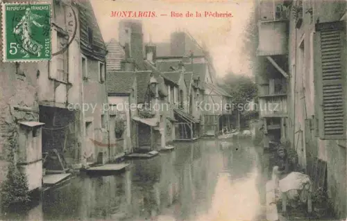 AK / Ansichtskarte MONTARGIS 45 Loiret Rue de la Pêcherie