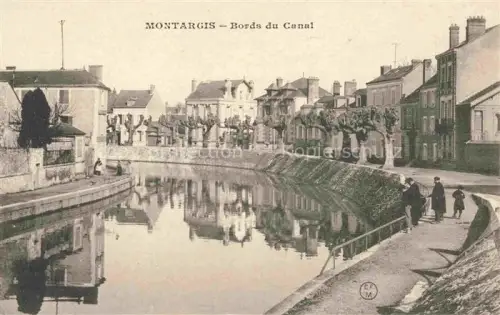 AK / Ansichtskarte MONTARGIS 45 Loiret Bords du Canal