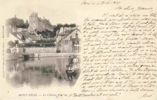 AK / Ansichtskarte MONTARGIS 45 Loiret Château