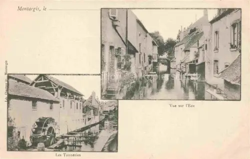 AK / Ansichtskarte MONTARGIS 45 Loiret Vue sur l'eau Les Tanneries