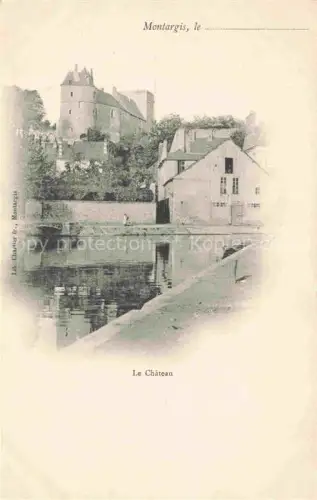 AK / Ansichtskarte MONTARGIS 45 Loiret Le château