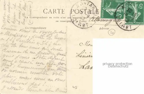 AK / Ansichtskarte MONTARGIS 45 Loiret Le château et le canal