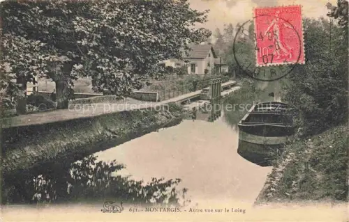 AK / Ansichtskarte MONTARGIS 45 Loiret Autre vue sur le Loing