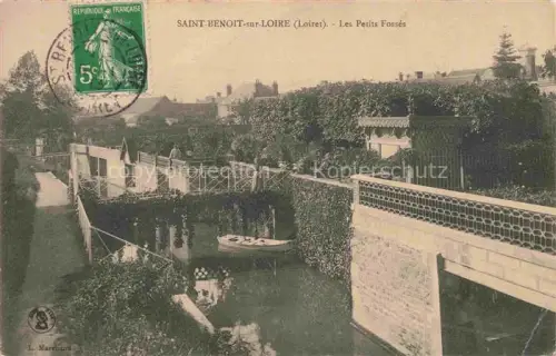 AK / Ansichtskarte Saint-Benoit-sur-Loire Orleans 45 Loiret Les petits Fossés