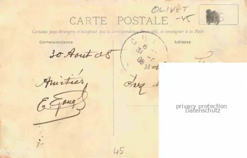 AK / Ansichtskarte Olivet  ORLEANS 45 Loiret Villa