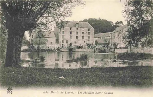 AK / Ansichtskarte Olivet  ORLEANS 45 Loiret Aux Bords du Loiret les moulins Saint-Santin