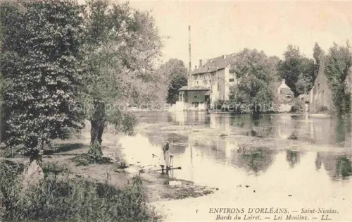 AK / Ansichtskarte Saint-Nicolas Olivet ORLEANS 45 Loiret Les moulins aux bords du Loiret