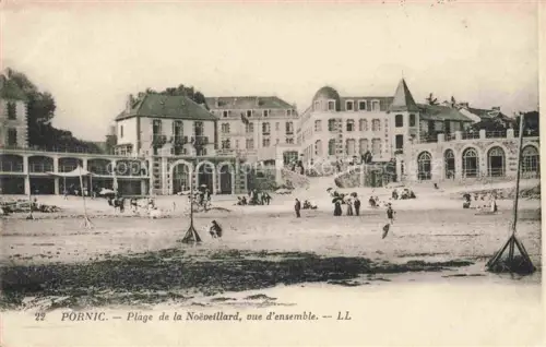AK / Ansichtskarte PORNIC 44 Loire-Atlantique Plage de la Noeveillard vue d'ensemble
