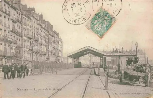 AK / Ansichtskarte NANTES 44 Loire-Atlantique Gare de la Bourse
