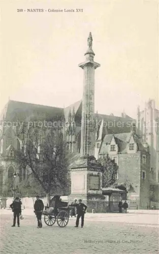 AK / Ansichtskarte NANTES 44 Loire-Atlantique Colonne Louis XVI Monument