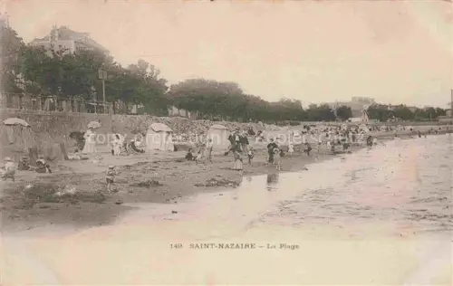 AK / Ansichtskarte SAINT-NAZAIRE  ST-NAZAIRE 44 Loire-Atlantique La plage
