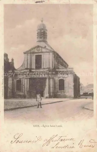 AK / Ansichtskarte Gien Montargis 45 Loiret Eglise Saint Louis