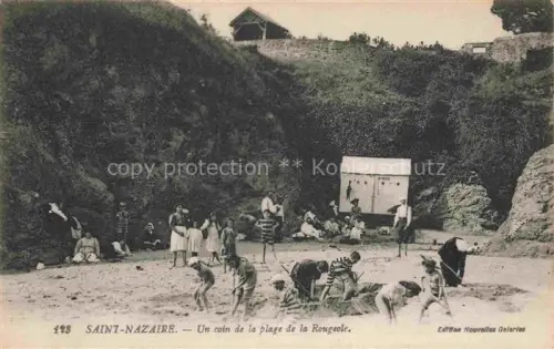 AK / Ansichtskarte SAINT-NAZAIRE  ST-NAZAIRE 44 Loire-Atlantique Un coin de la plage de la Rougeole
