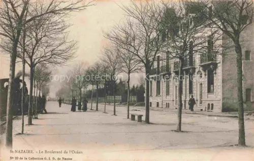 AK / Ansichtskarte SAINT-NAZAIRE  ST-NAZAIRE 44 Loire-Atlantique Boulevard de l'Océan