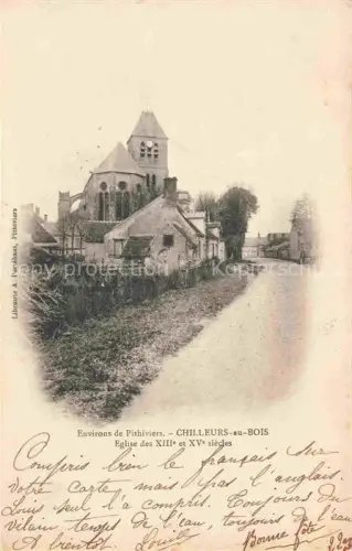 AK / Ansichtskarte Chilleurs-aux-Bois Pithiviers 45 Loiret Eglise des XIIIe et XVe siècles