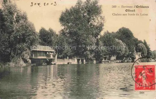 AK / Ansichtskarte Olivet  ORLEANS 45 Loiret Chalets aux bords du Loiret