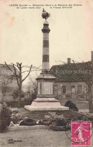 AK / Ansichtskarte Ladon Montargis 45 Loiret Monument aux morts