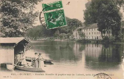 AK / Ansichtskarte Olivet  ORLEANS 45 Loiret Ancien moulin à papier sur le Loiret