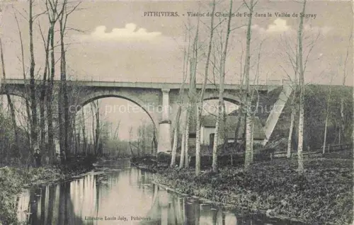 AK / Ansichtskarte Pithiviers-en-Gatinais 45 Loiret Viaduc du Chemin de Fer dans la Vallée de Segray