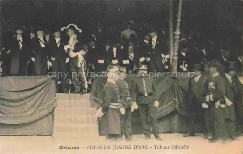 AK / Ansichtskarte ORLEANS 45 Loiret Fêtes de Jeanne d'Arc Tribune Officielle