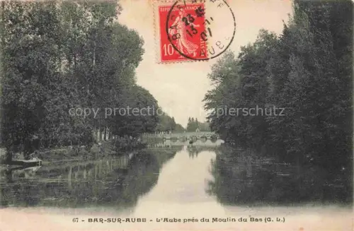 AK / Ansichtskarte Bar-sur-Aube 10 Aube L'Aube près du Moulin du Bas