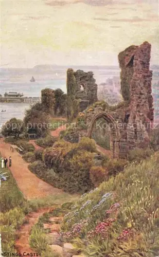 AK / Ansichtskarte ARQ QUINTON Alfred Robert (1853-1934) Kuenstlerkarte Nr. 1010 Stings Castle England 