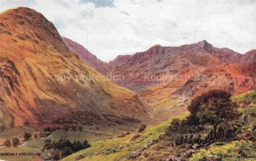 AK / Ansichtskarte ARQ QUINTON Alfred Robert (1853-1934) Kuenstlerkarte Nr. 1491 Crisedale Helvellyn England 