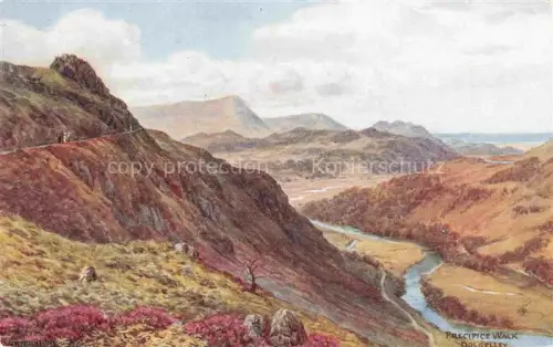 AK / Ansichtskarte ARQ QUINTON Alfred Robert (1853-1934) Kuenstlerkarte Nr. 2299 Precipice Walk Dolgelley England 