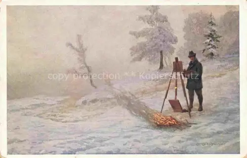 AK / Ansichtskarte NOWAK Otto Kuenstlerkarte der Landschafter le Peintre 