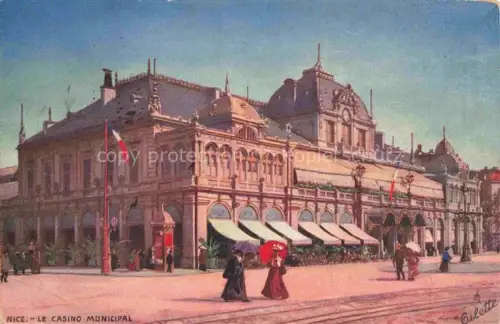 AK / Ansichtskarte Verlag Tucks Oilette Serie Nr. 762 Nice le Casino Municipal 