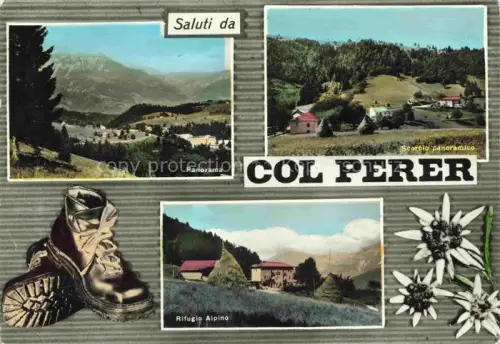 AK / Ansichtskarte Col Perer Fonzaso Belluno Veneto IT Panorama Scorcio panoramico Rifugio Alpino