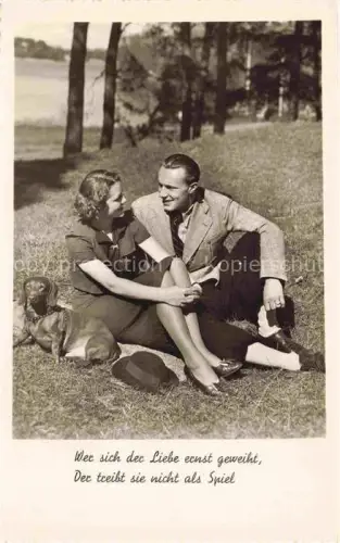 AK / Ansichtskarte Dackel Dachshund Teckel Hunde dogs Chiens Cani Foto Amag Ne. 68293 